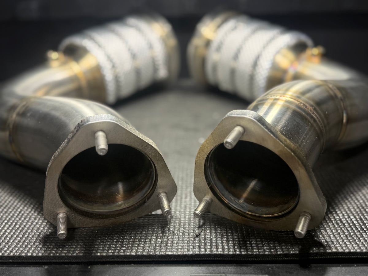 Bad Bull Engineering 3" High-Flow Downpipes – Lamborghini Urus